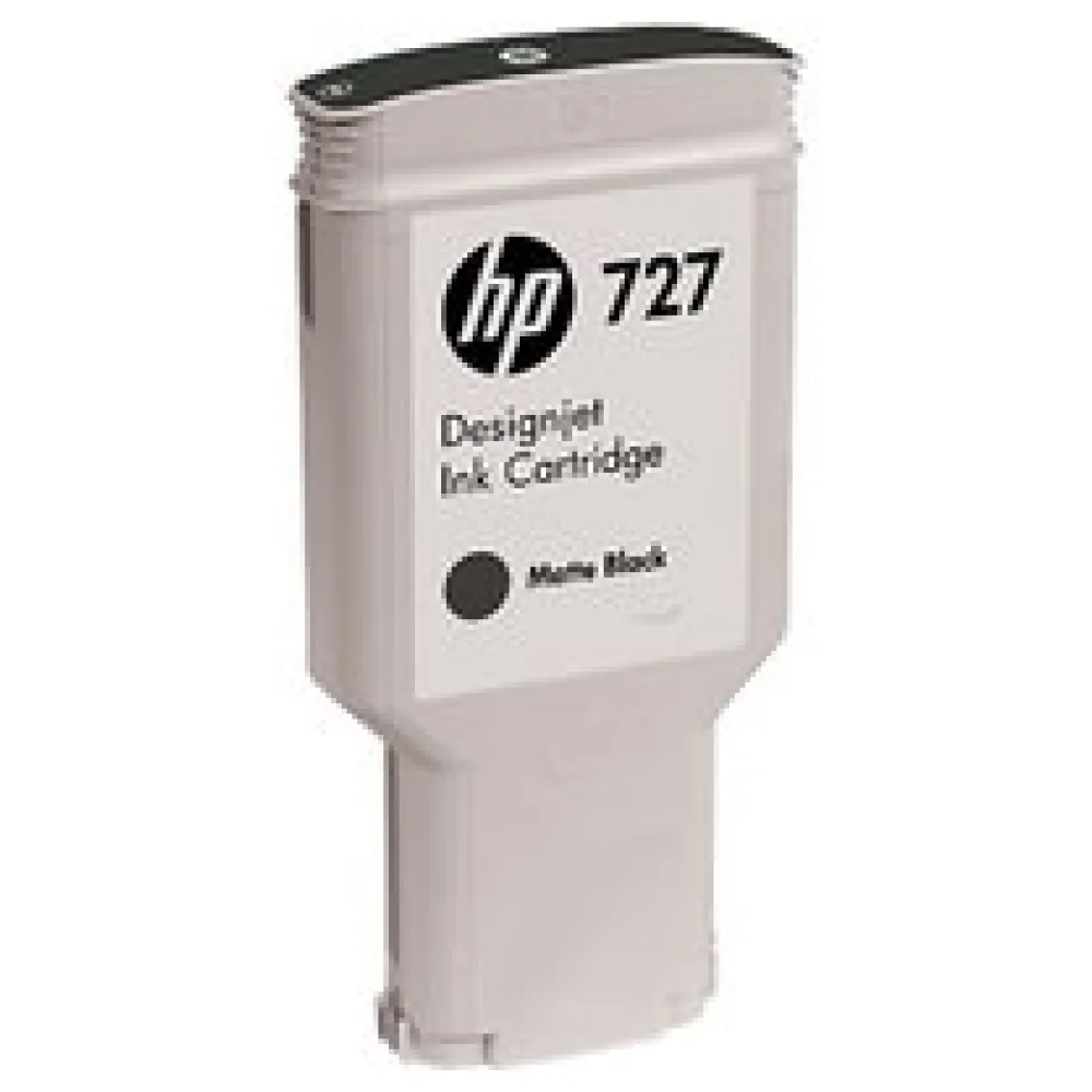Original HP C1Q12A / 727 Tintenpatrone schwarz matt – Bild 2