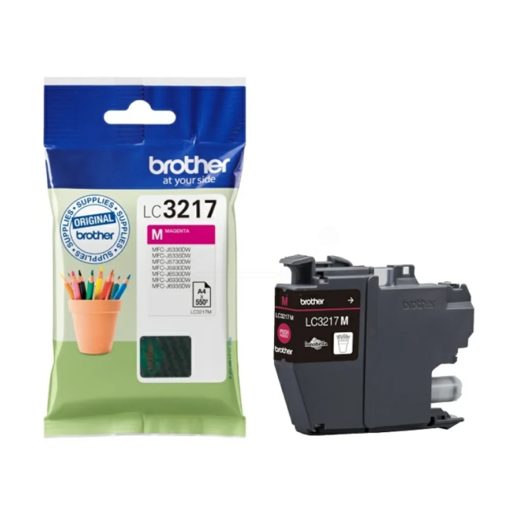 Original Brother LC3217M Tintenpatrone magenta