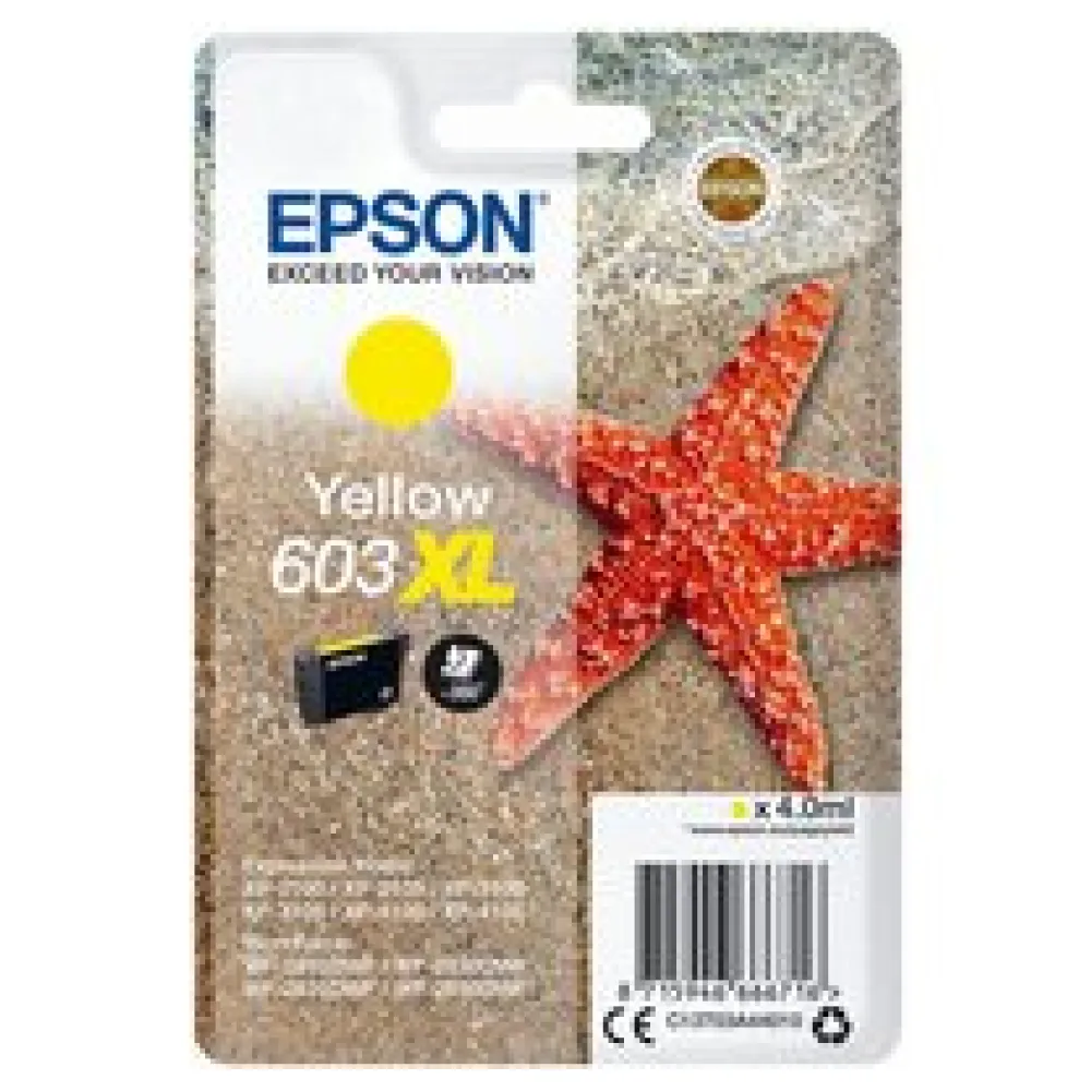 Original Epson C13T03A44010 / 603XL Tintenpatrone gelb – Bild 2