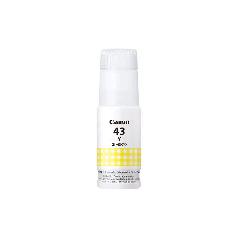 Original Canon 4689C001 / GI43Y Tintenflasche gelb