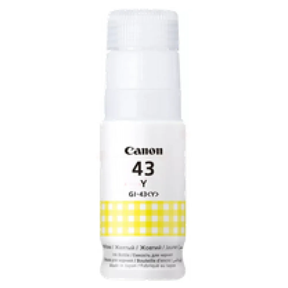 Original Canon 4689C001 / GI43Y Tintenflasche gelb – Bild 2