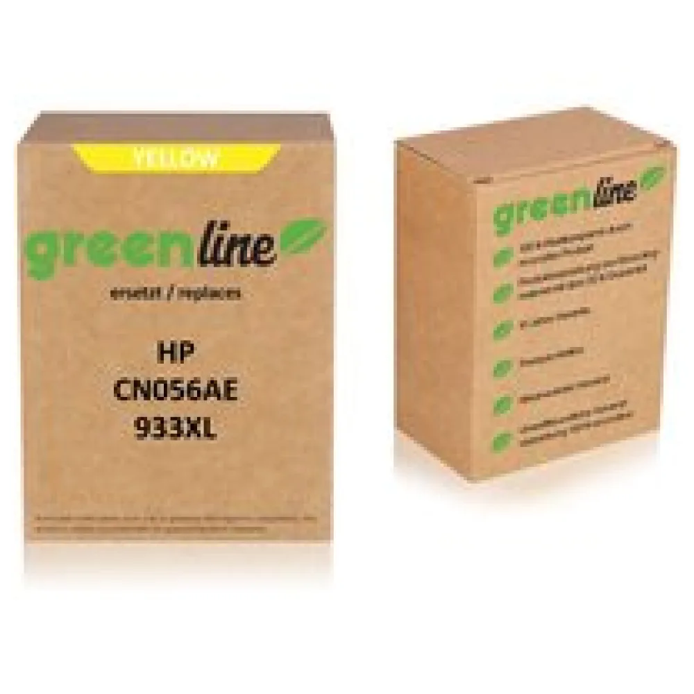 greenline ersetzt HP CN056AE / 933XL Tintenpatrone, gelb – Bild 2