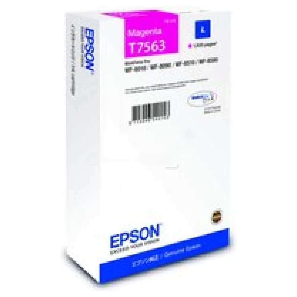 Original Epson C13T75634N / T7563 Tintenpatrone magenta – Bild 2