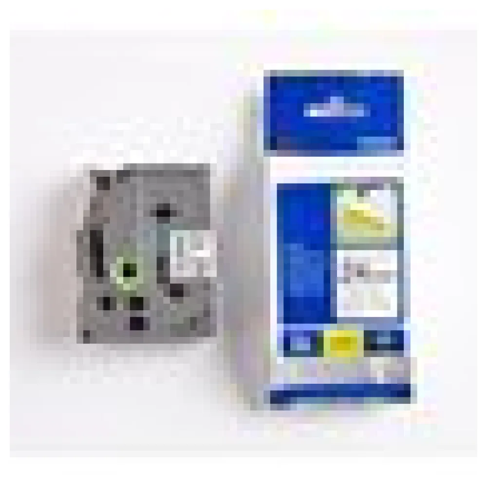 Original Brother TZES251 P-Touch Farbband schwarz auf weiss extra stark Laminat 24mm x 8m – Bild 3