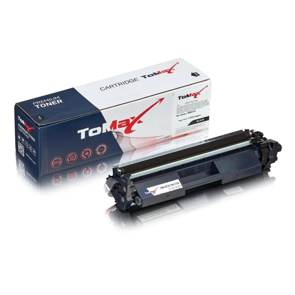 ToMax Premium ersetzt HP CF217A / 17A Toner, schwarz