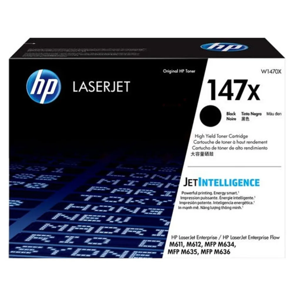 Original HP W1470X / 147X Toner schwarz