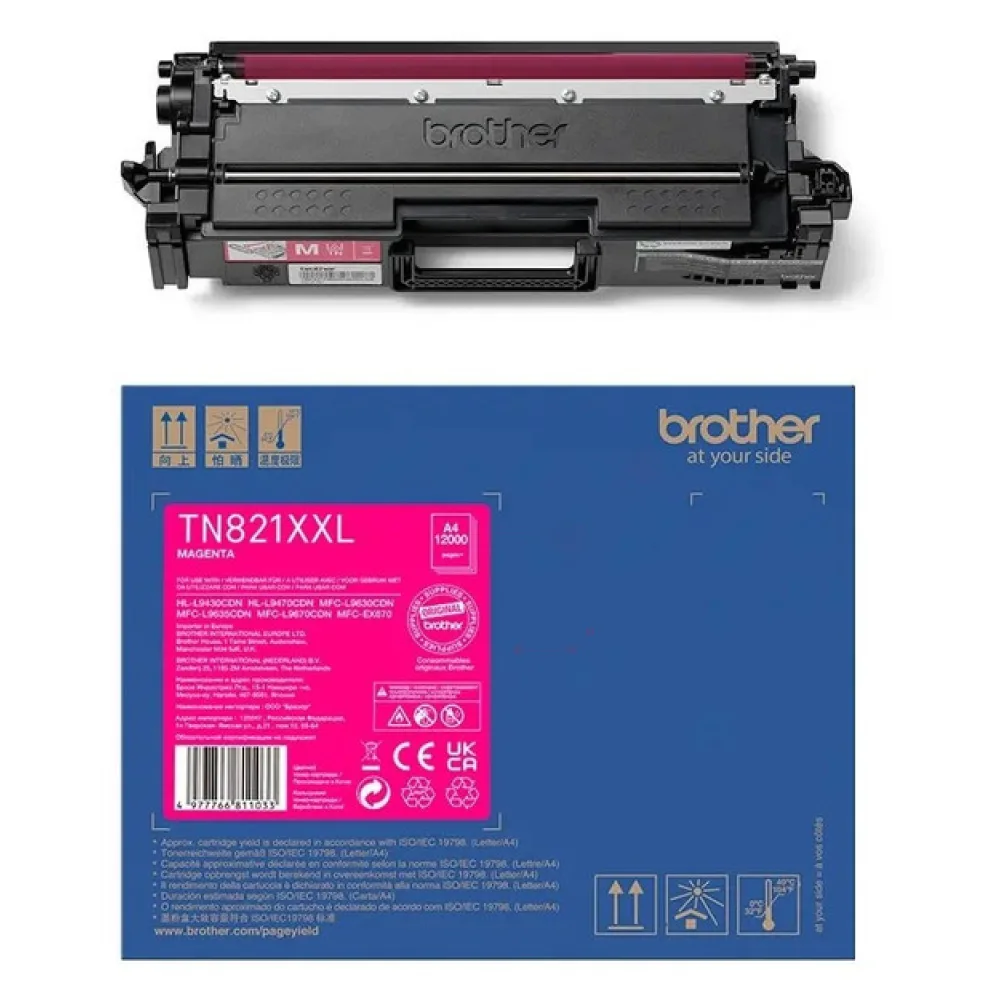 Original Brother TN821XXLM Toner magenta