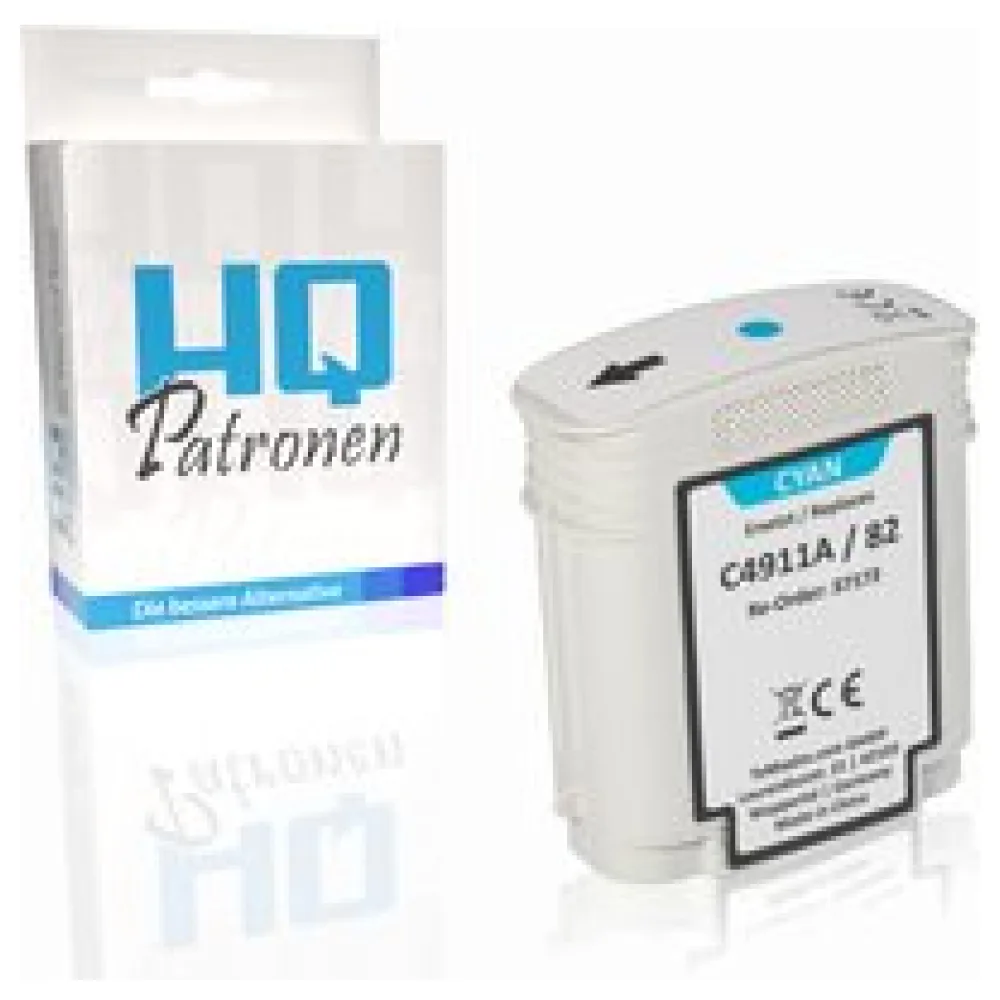 Kompatibel zu HP C4911A / 82 Druckkopfpatrone, cyan – Bild 2