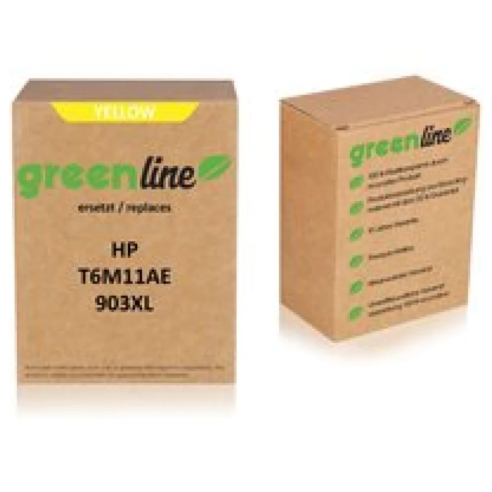 greenline ersetzt HP T6M11AE / 903XL Tintenpatrone, gelb – Bild 2