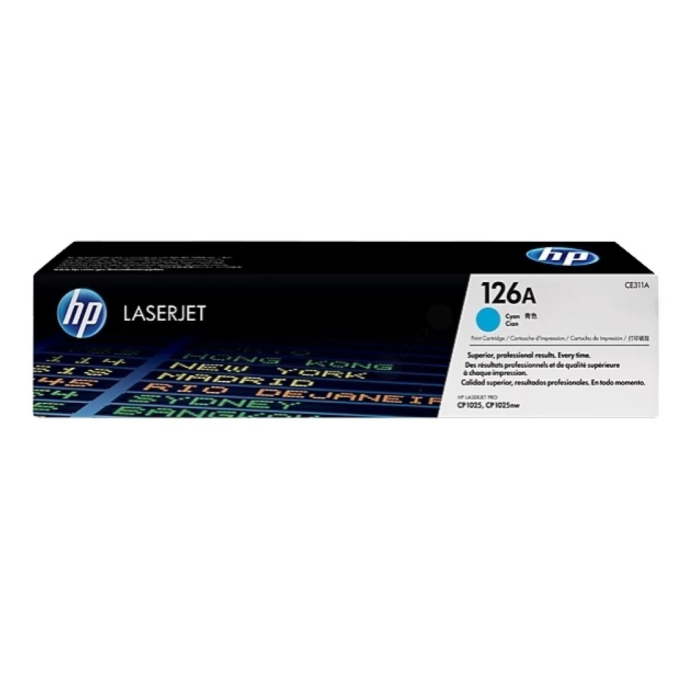 Original HP CE311A / 126A Toner cyan