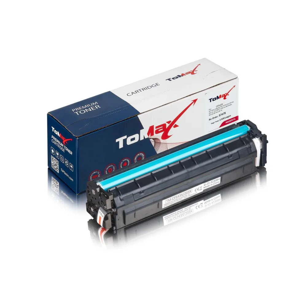 ToMax Premium ersetzt HP CF543X / 203X Toner, magenta