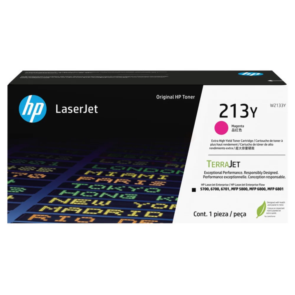 Original HP W2133Y / 213Y Toner magenta