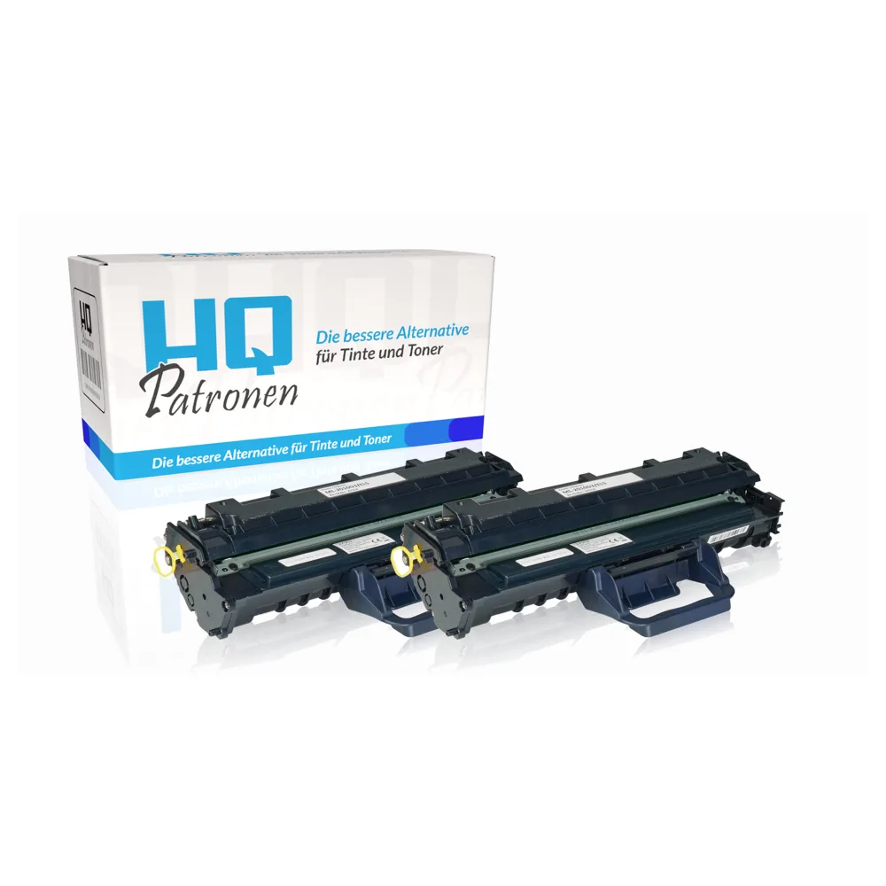 Sparset kompatibel zu Samsung ML-2010 D3/ELS enthält 2x Tonerkartusche