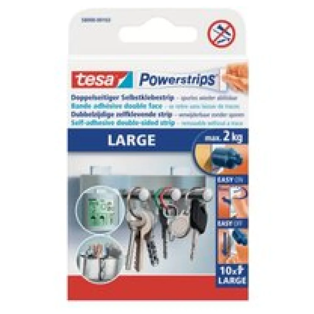 TESA Power Strips large 20x50mm 10 Stück – Bild 2