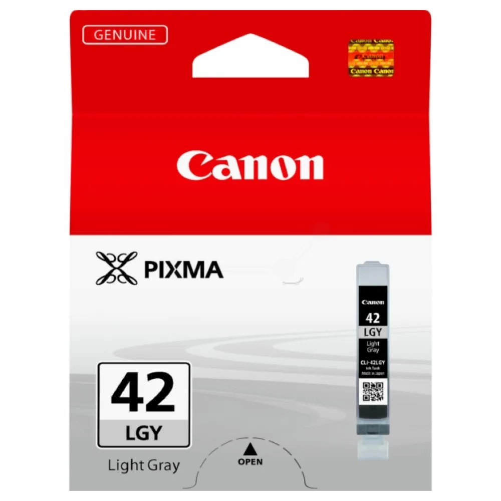 Original Canon 6391B001 / CLI42 LGY Tintenpatrone fotograu