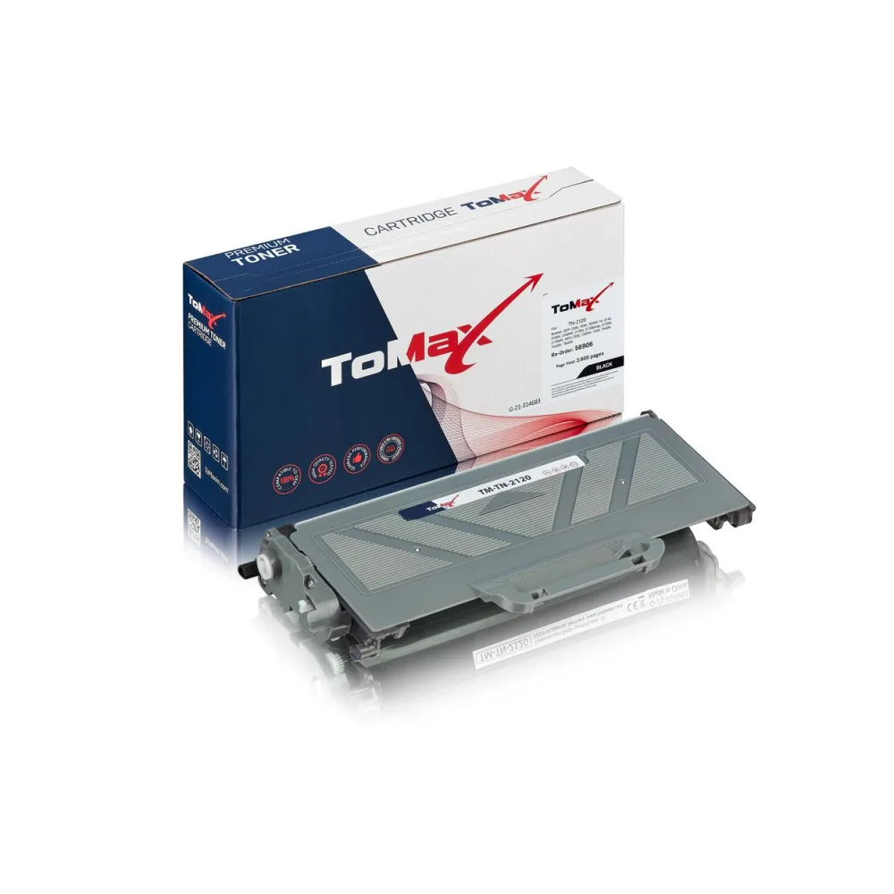 ToMax Premium ersetzt Brother TN-2120 Toner, schwarz