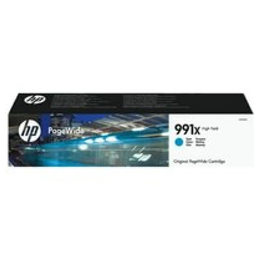Original HP M0J90AE / 991X Tintenpatrone cyan – Bild 2