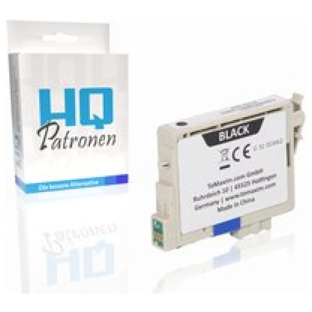Kompatibel zu Epson C13T05514010 / T0551 Tintenpatrone, schwarz – Bild 2