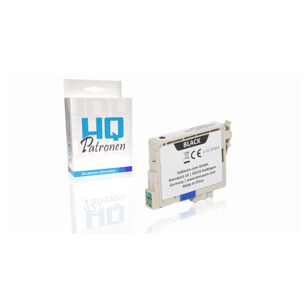 Kompatibel zu Epson C13T05514010 / T0551 Tintenpatrone, schwarz