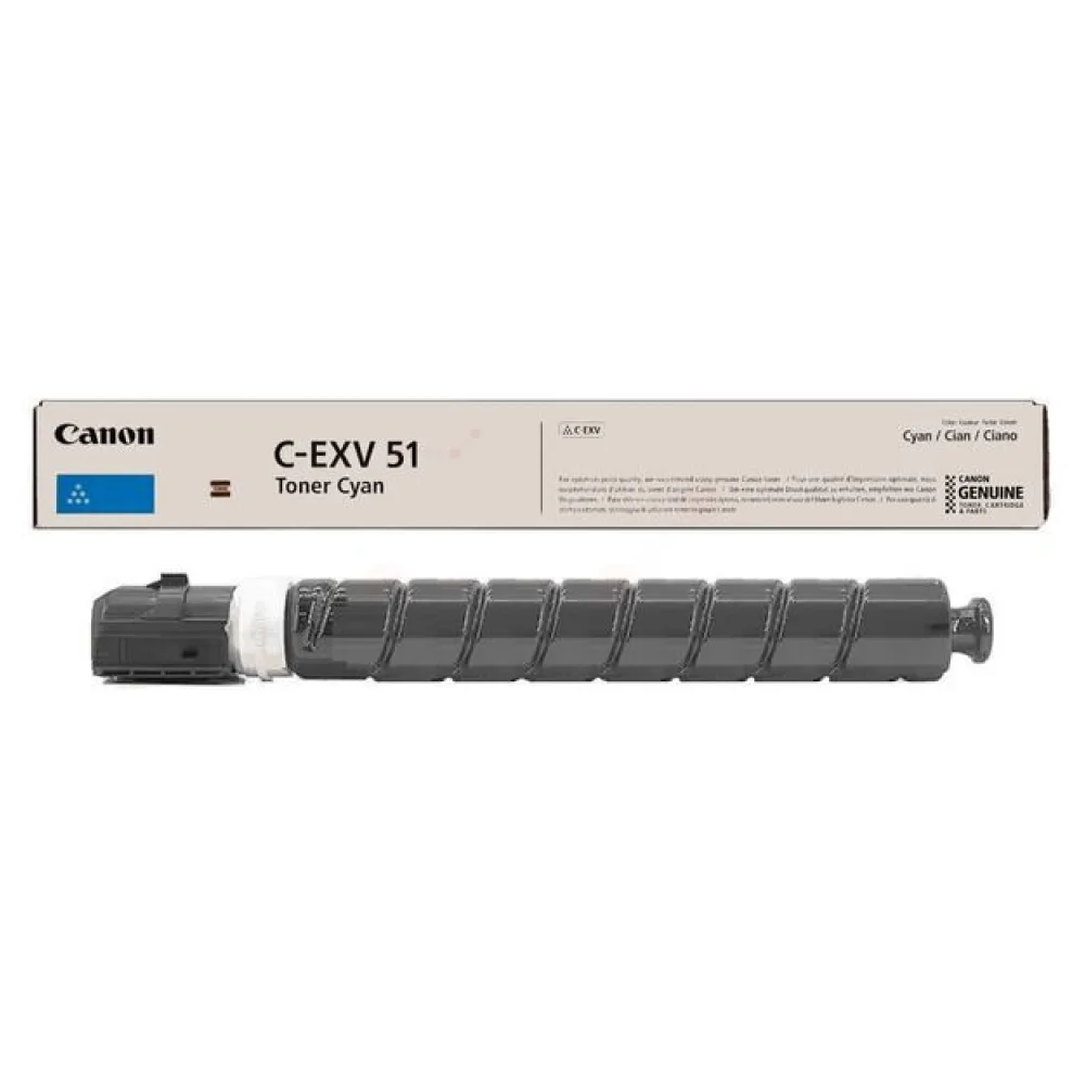 Original Canon 0482C002 / CEXV51C Toner cyan