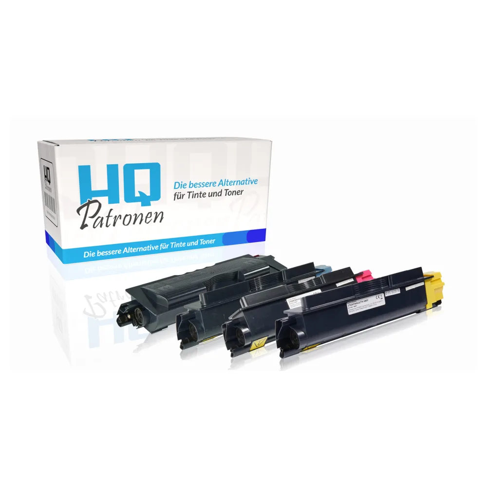Multipack kompatibel zu Kyocera TK-580 enthält 4x Tonerkartusche