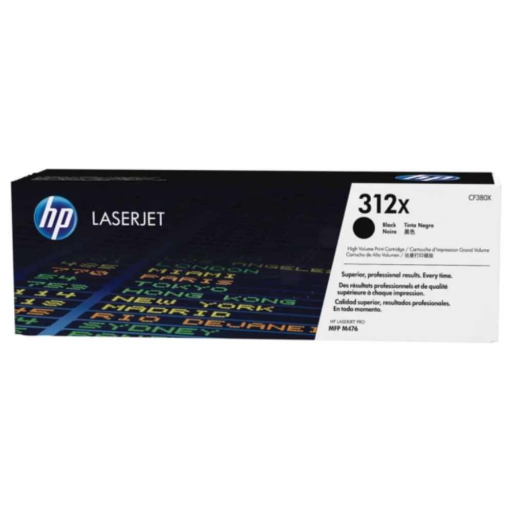 Original HP CF380X / 312X Toner schwarz