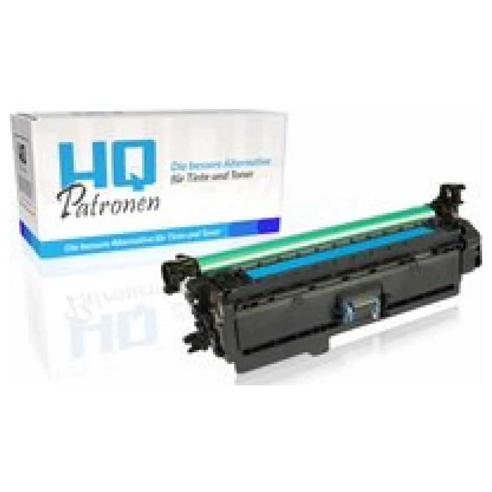 Kompatibel zu HP CE401A / 507A Tonerkartusche, cyan – Bild 2