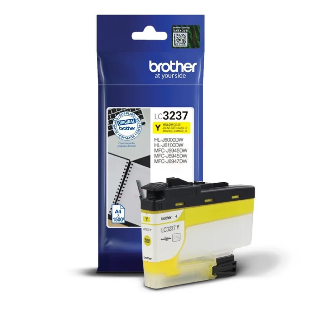 Original Brother LC3237Y Tintenpatrone gelb