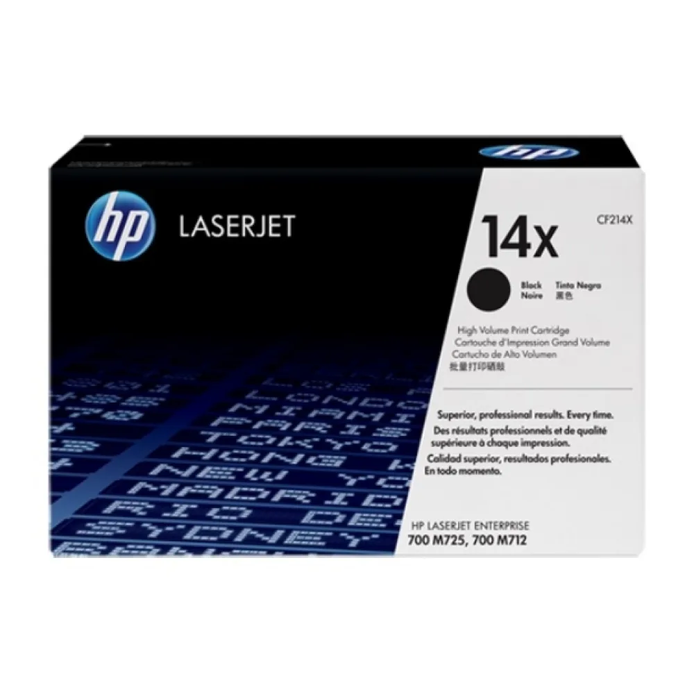 Original HP CF214X / 14X Toner schwarz