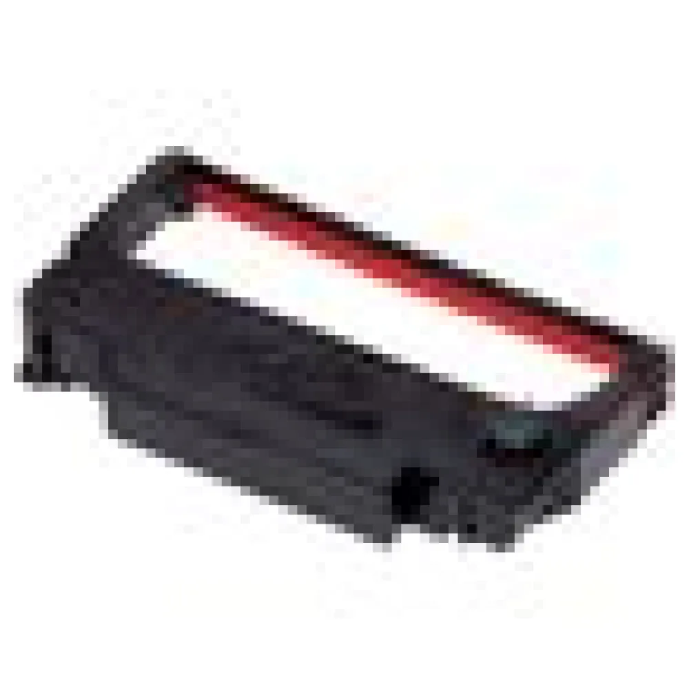 Original Epson C43S015376 / ERC38BR Nylonband schwarz-rot – Bild 3