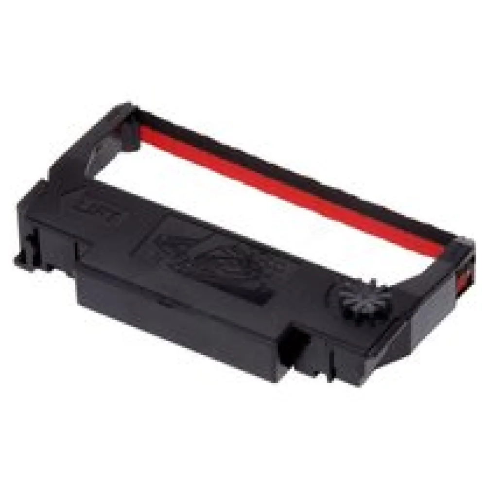 Original Epson C43S015376 / ERC38BR Nylonband schwarz-rot – Bild 2