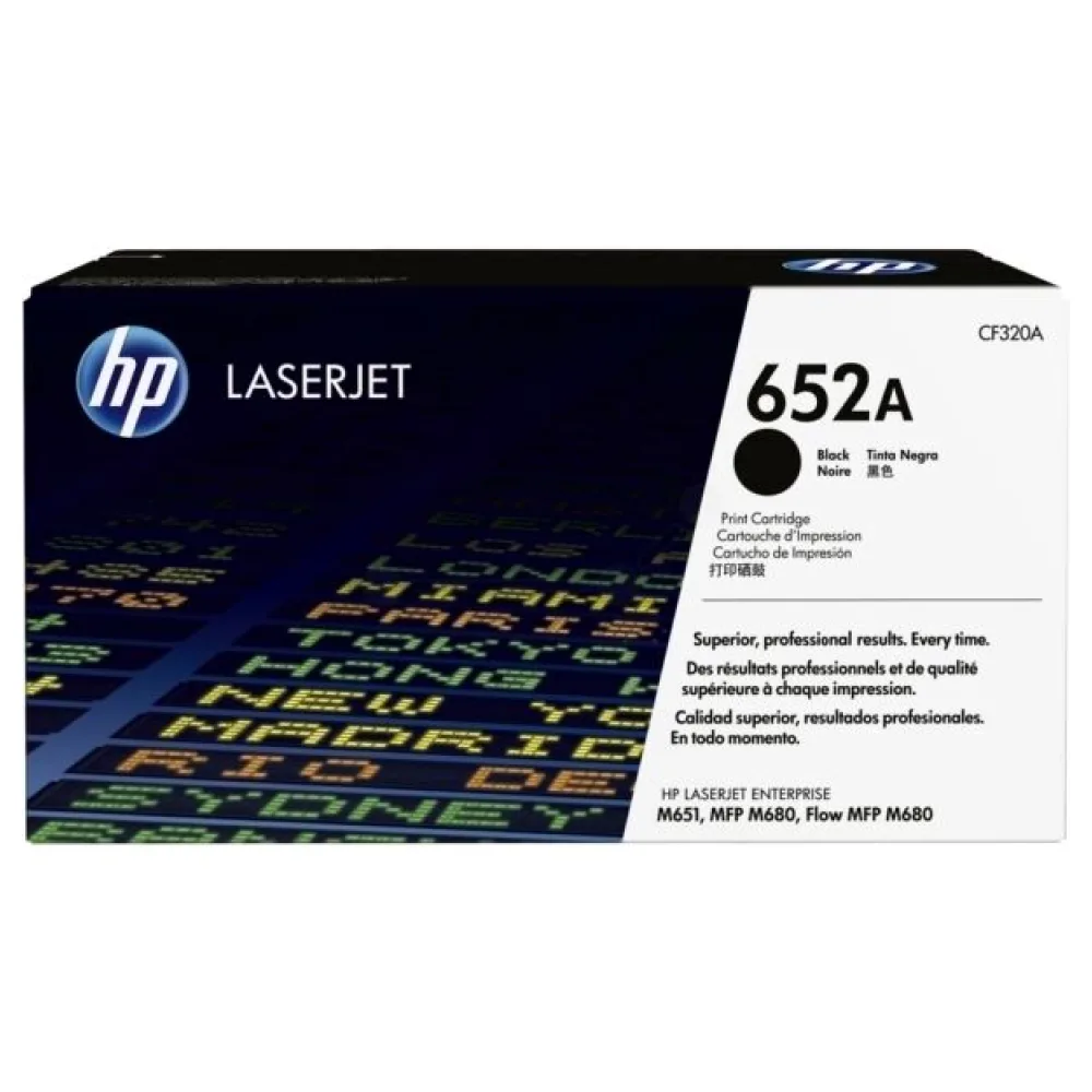 Original HP CF320A / 652A Toner schwarz