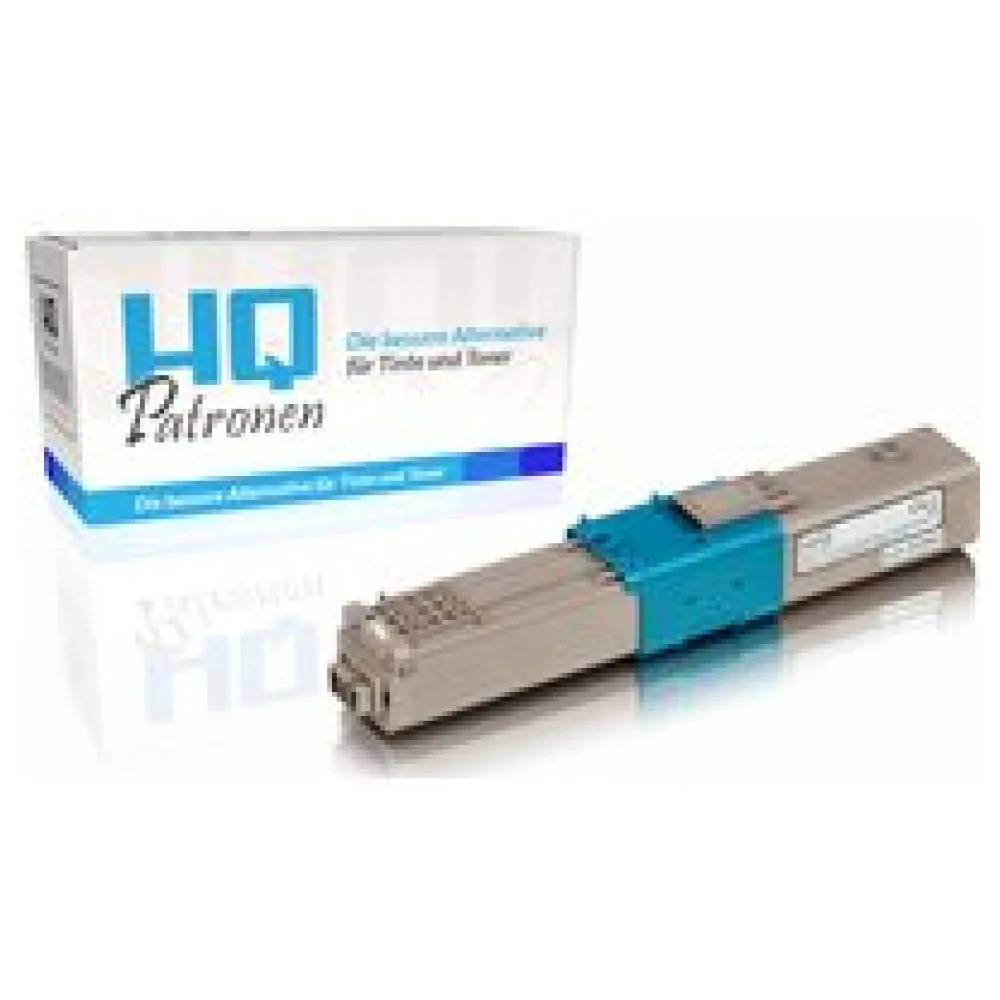 Kompatibel zu OKI 44469706 / C310 Tonerkartusche, cyan – Bild 2