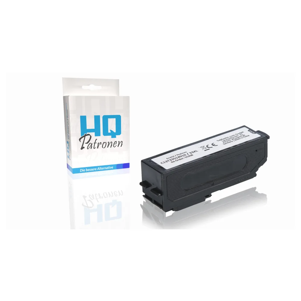 Kompatibel zu Epson C13T33514010 / 33XL Tintenpatrone, schwarz