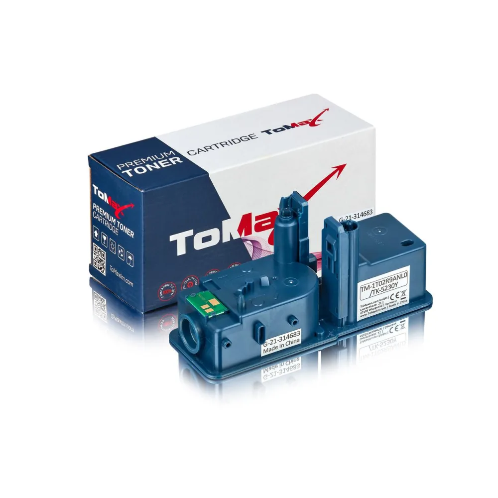 ToMax Premium ersetzt Kyocera 1T02R9ANL0 / TK-5230Y Toner, gelb