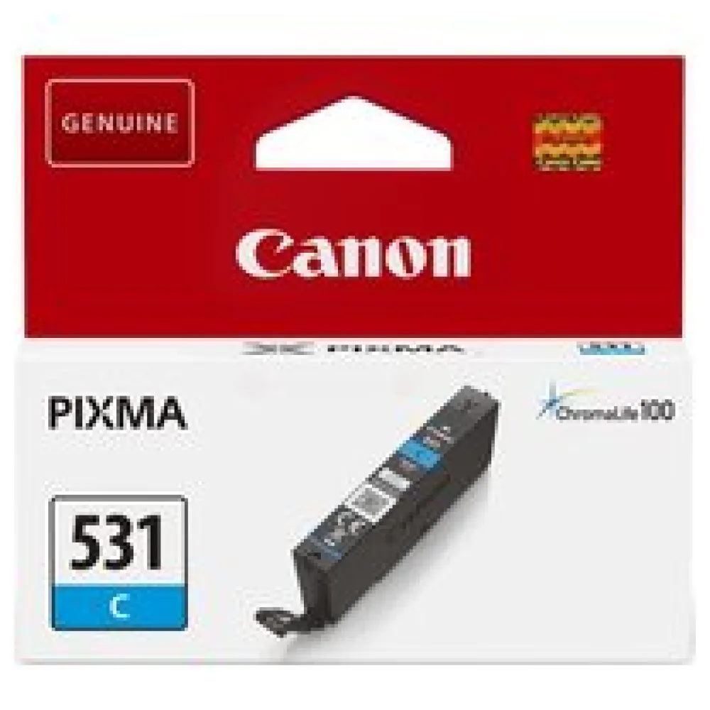 Original Canon 6119C001 / CLI531C Tintenpatrone cyan – Bild 2