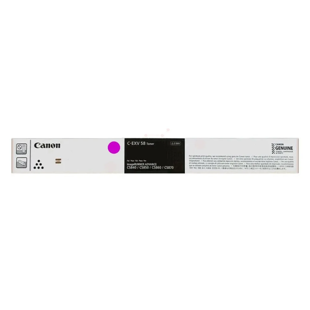 Original Canon 3765C002 / CEXV58M Toner magenta