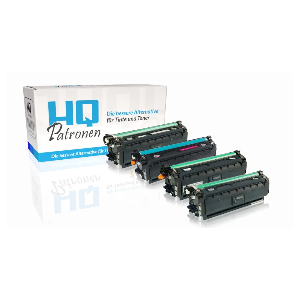 Multipack kompatibel zu Canon 0461C001 / 040H enthält 4x Tonerkartusche