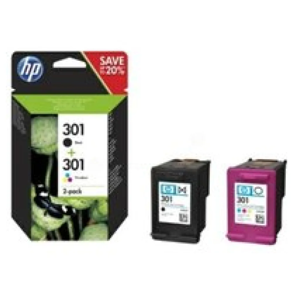 Original HP N9J72AE / 301 Druckkopfpatrone Multipack – Bild 2