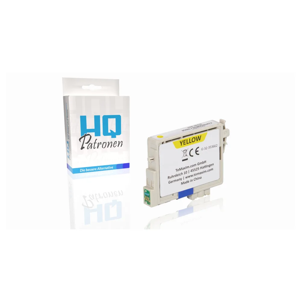 Kompatibel zu Epson C13T05544010 / T0554 Tintenpatrone, gelb