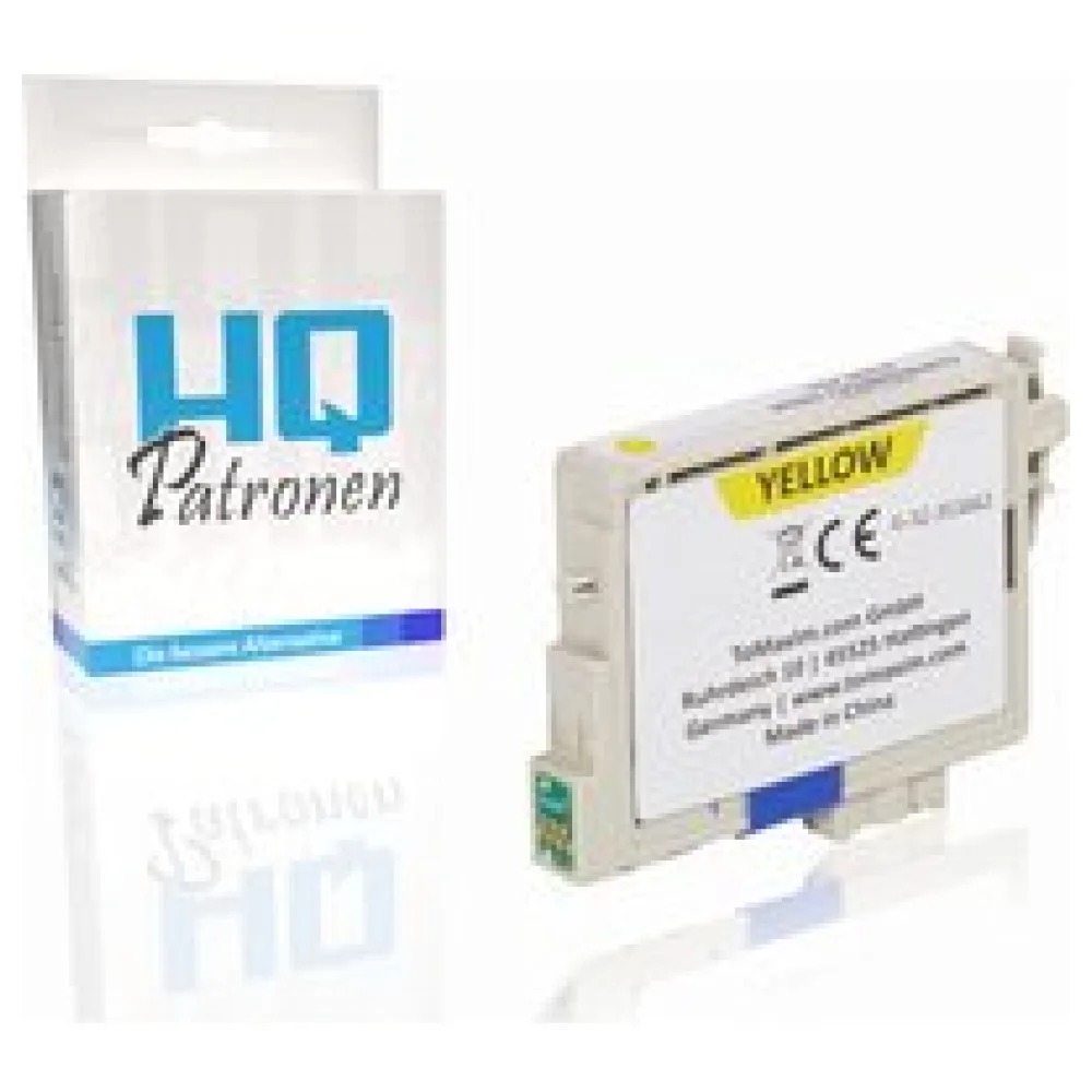 Kompatibel zu Epson C13T05544010 / T0554 Tintenpatrone, gelb – Bild 2