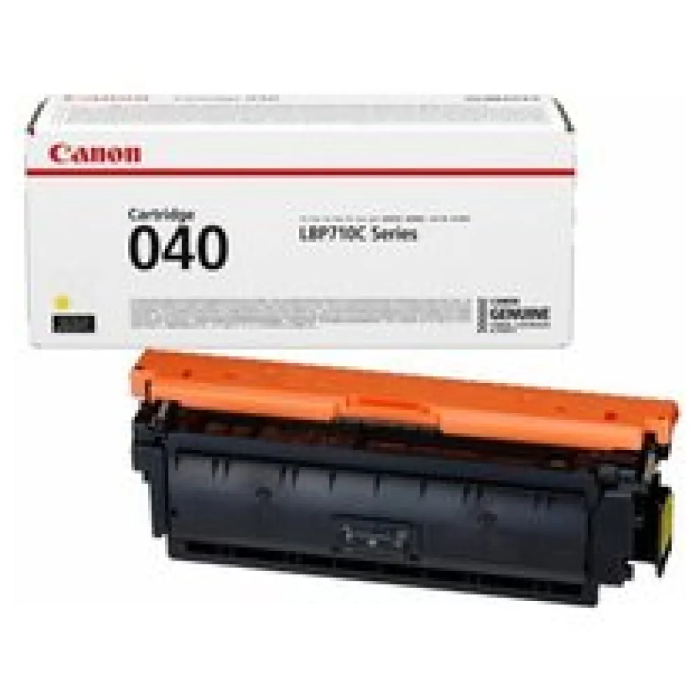 Original Canon 0454C001 / 040 Toner gelb – Bild 2