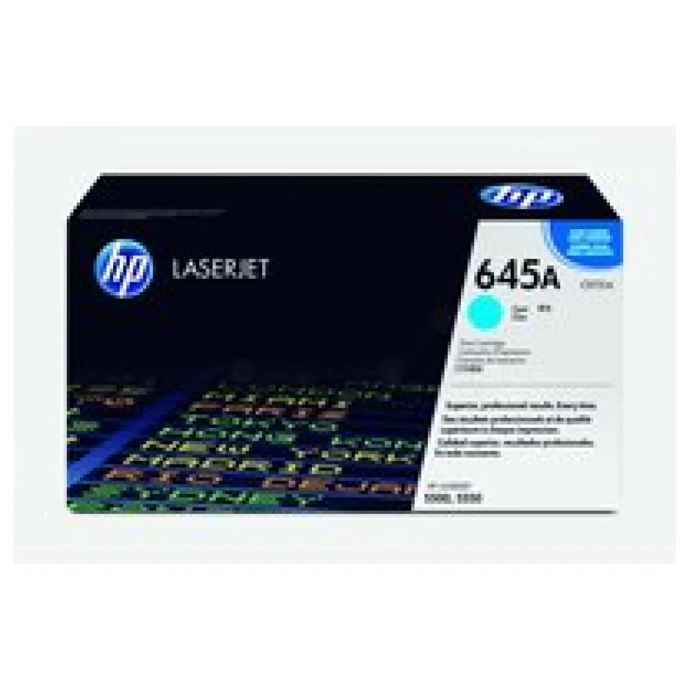 Original HP C9731A / 645A Toner cyan – Bild 2