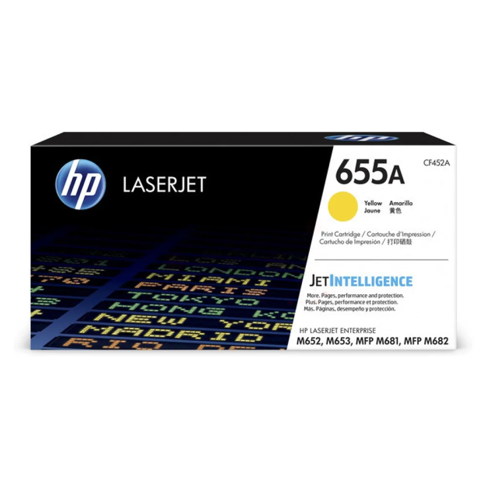 Original HP CF452A / 655A Toner gelb