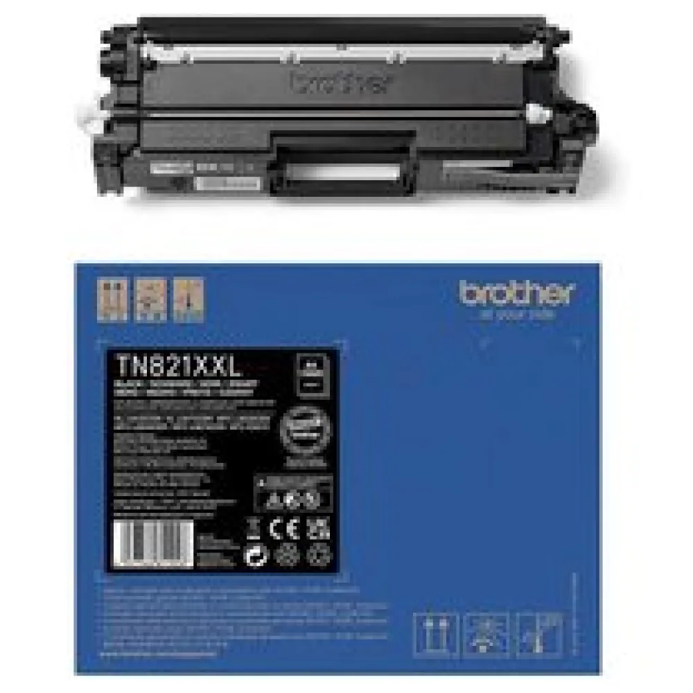 Original Brother TN821XXLBK Toner schwarz – Bild 2
