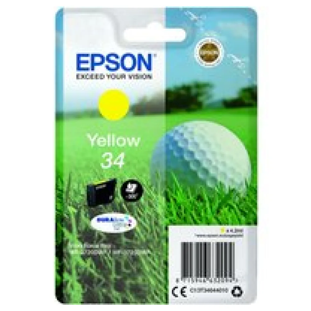 Original Epson C13T34644010 / 34 Tintenpatrone gelb – Bild 2