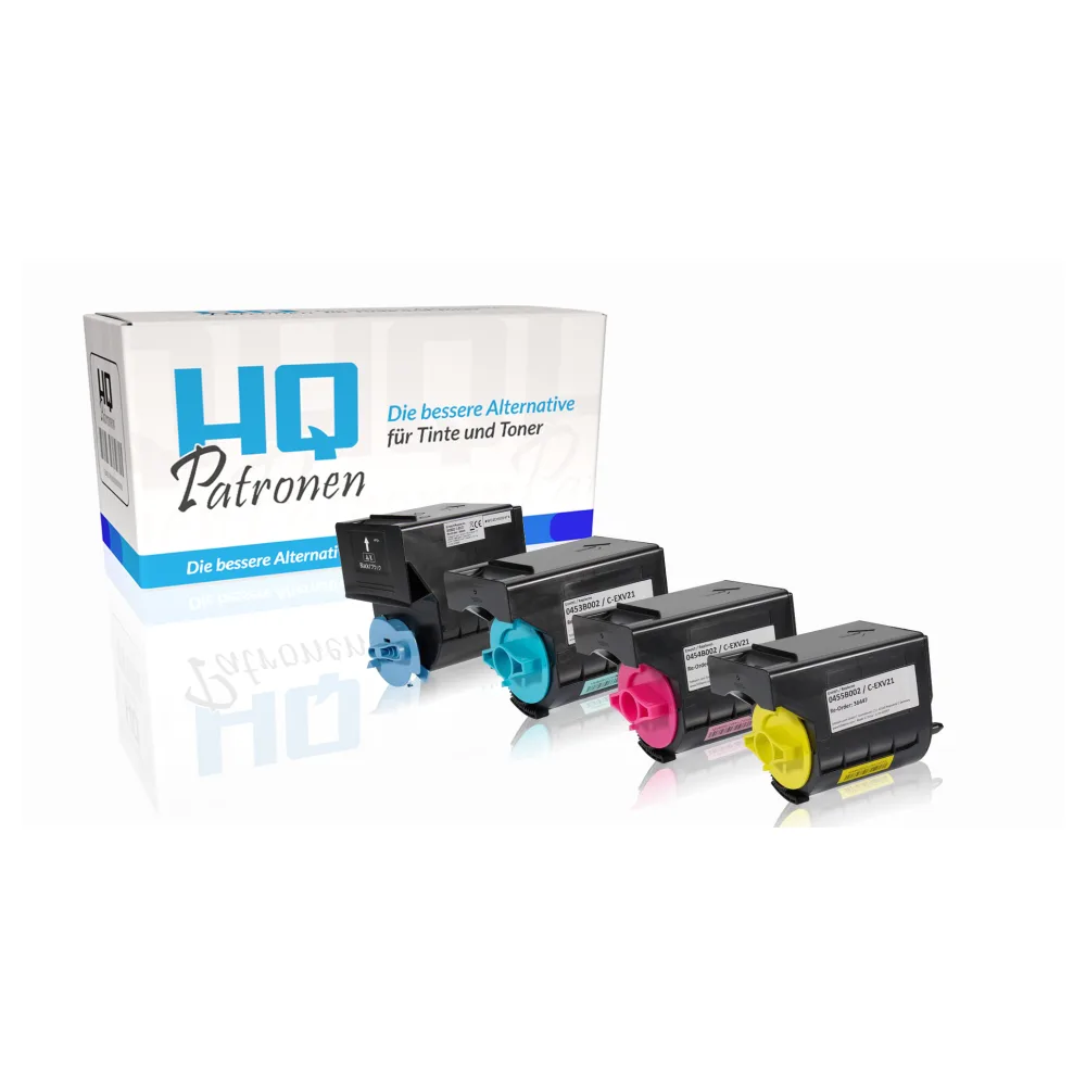 Multipack kompatibel zu Canon 0452 B 002 enthält 4x Tonerkartusche