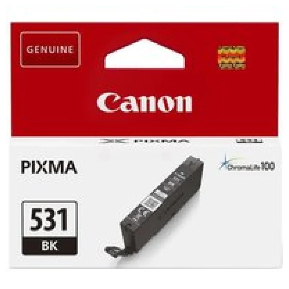 Original Canon 6118C001 / CLI531BK Tintenpatrone foto schwarz – Bild 2