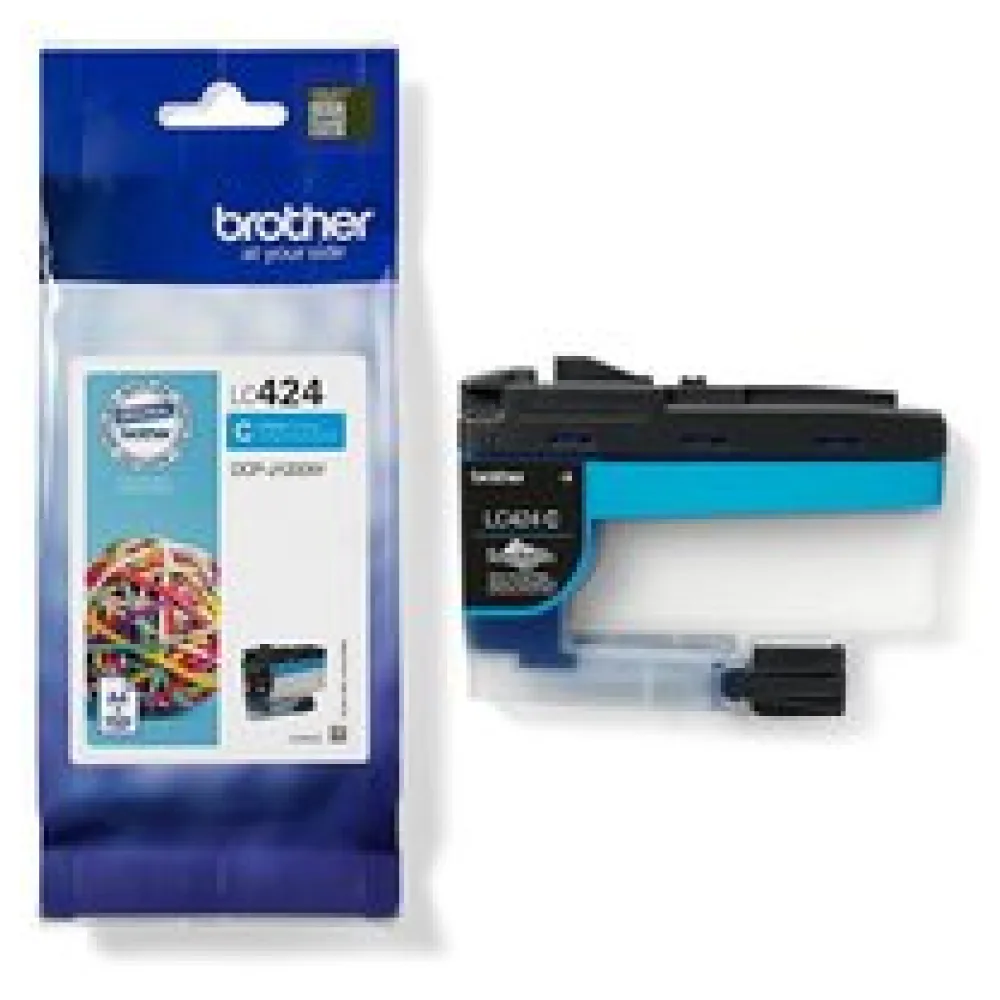 Original Brother LC424C Tintenpatrone cyan – Bild 2