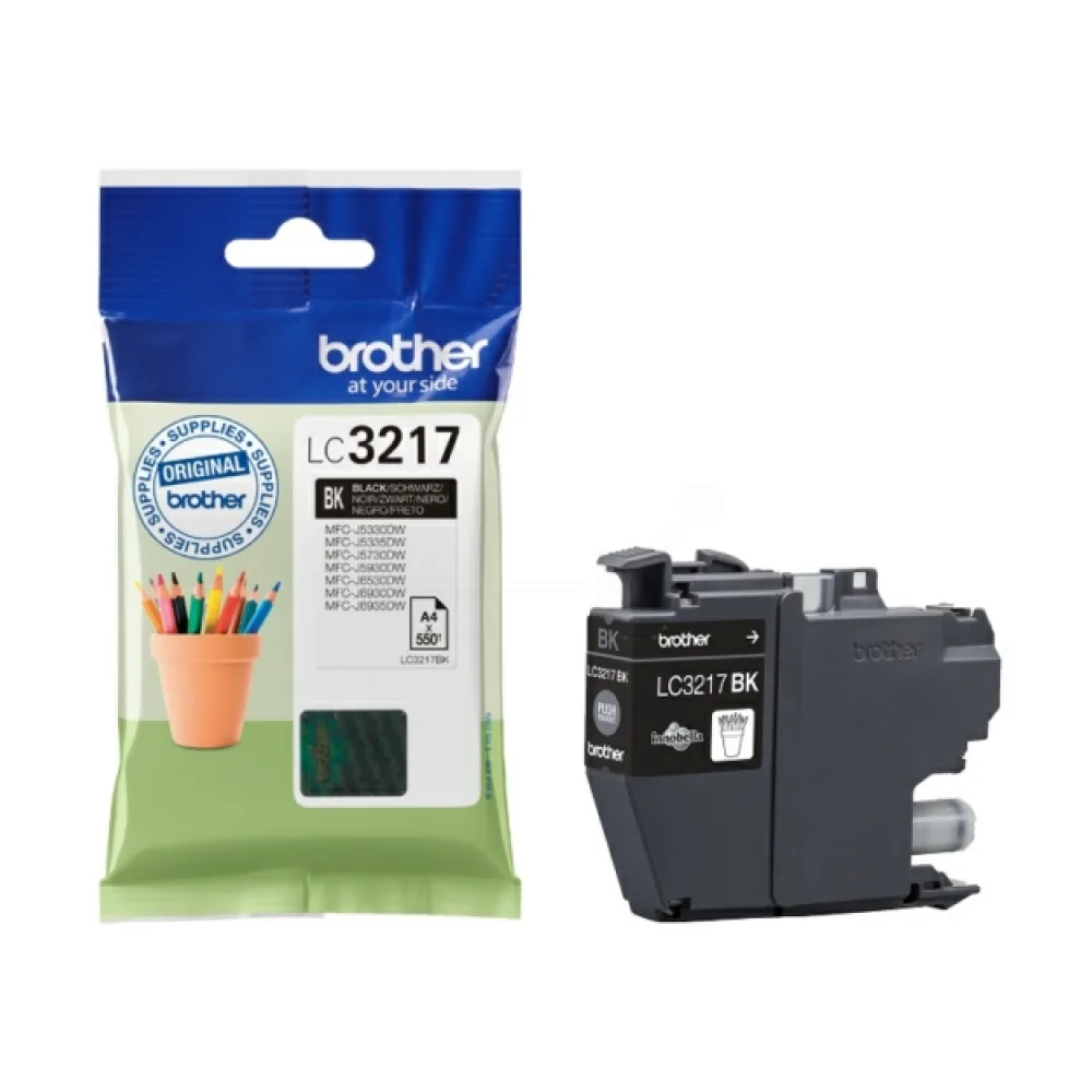 Original Brother LC3217BK Tintenpatrone schwarz
